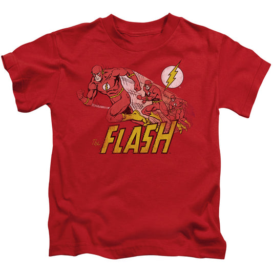 DC Comics Flash Crimson Comet Juvenile Kids Youth T Shirt Red 