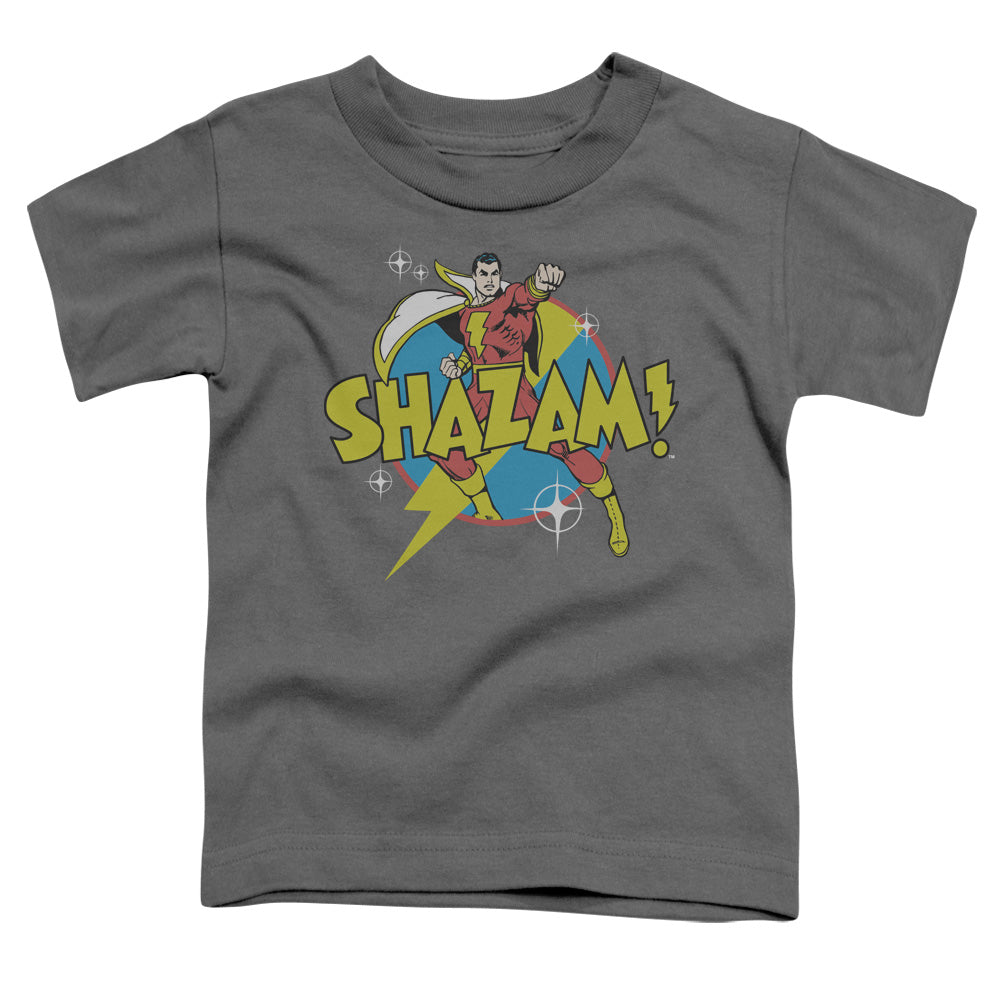 DC Comics Power Bolt Toddler Kids Youth T Shirt Charcoal