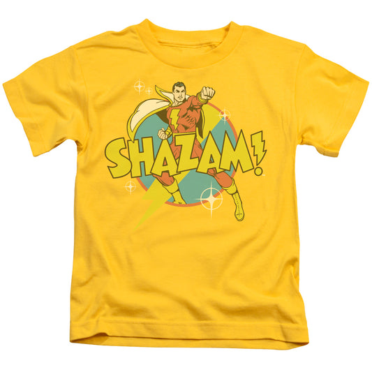 DC Comics Power Bolt Juvenile Kids Youth T Shirt Yellow 