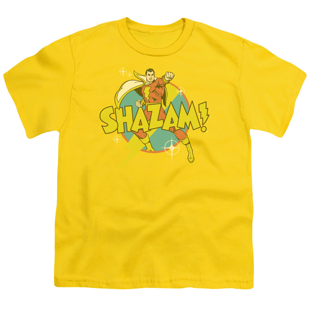 DC Comics Power Bolt Kids Youth T Shirt Yellow