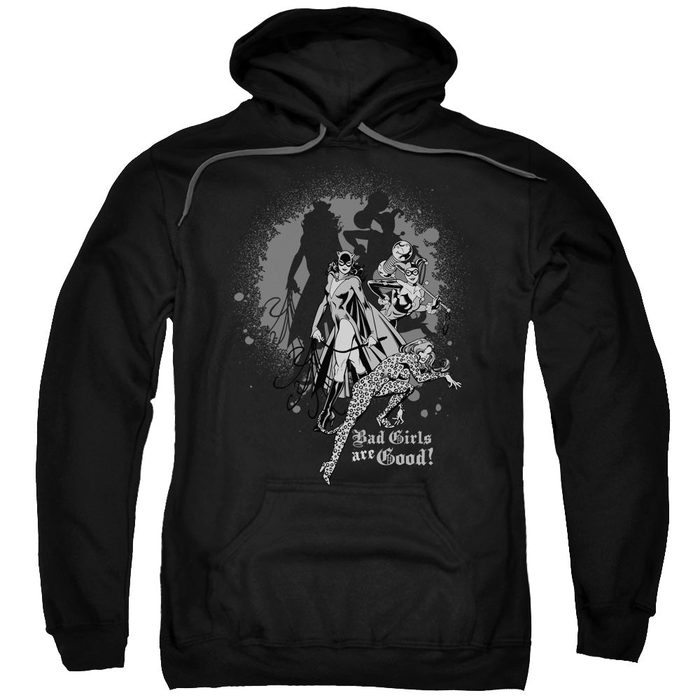 DC Comics Bad Girls Are Good Mens Hoodie Black