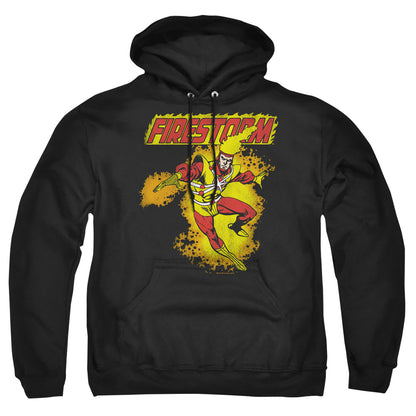 Dc Firestorm Mens Hoodie Black Officially Licensed