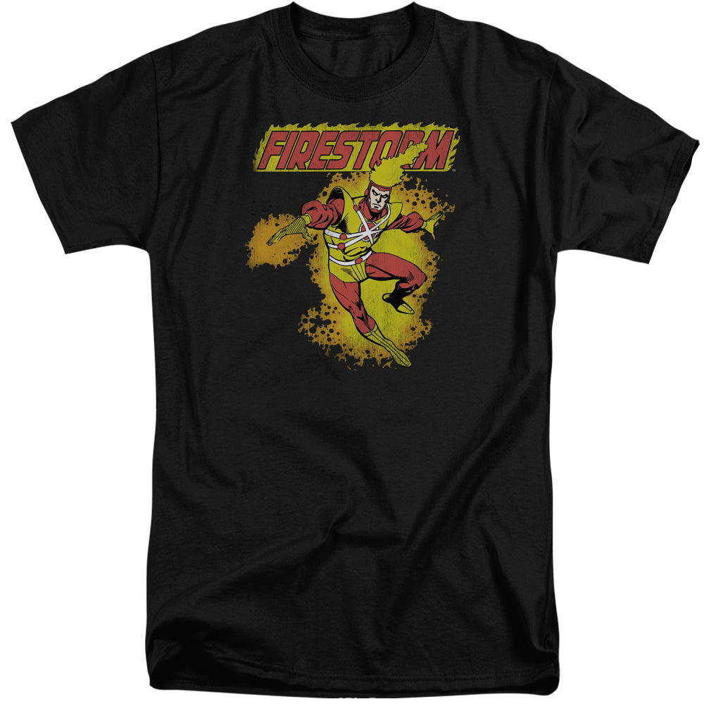 Dc Firestorm Mens Tall T Shirt Black Officially Licensed