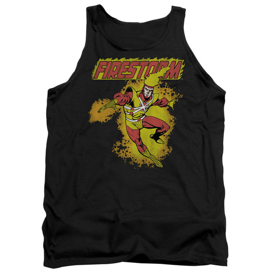 DC Comics Firestorm Mens Tank Top Shirt Black