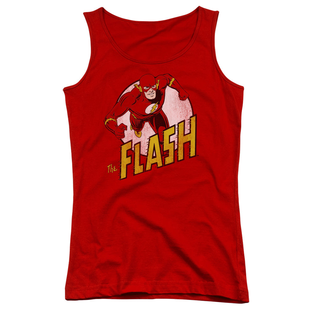 DC Comics Flash the Flash Womens Tank Top Shirt Red