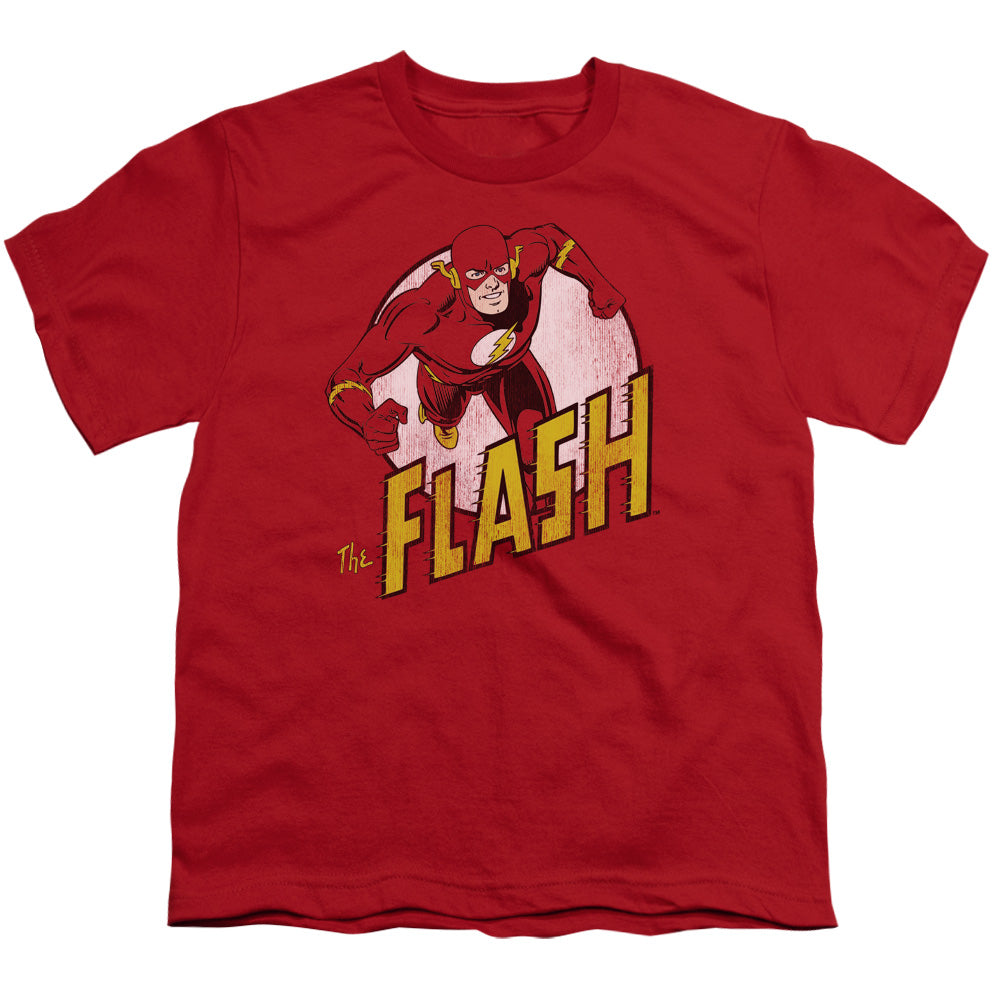 DC Comics Flash the Flash Kids Youth T Shirt Red