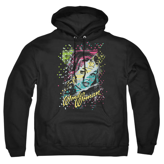 Dc Color Block Mens Hoodie Black Officially Licensed