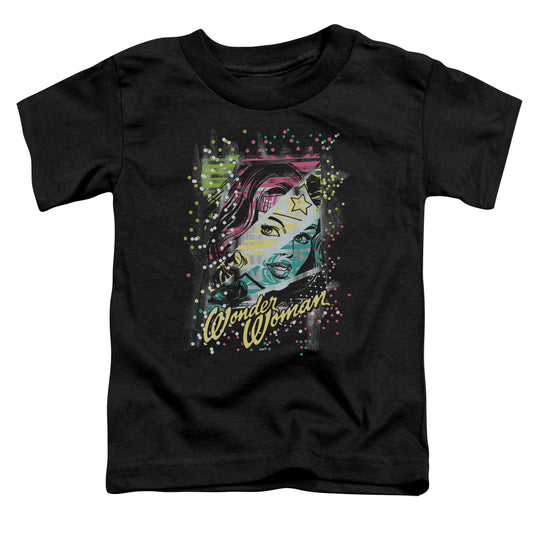 DC Comics Color Block Toddler Kids Youth T Shirt Black