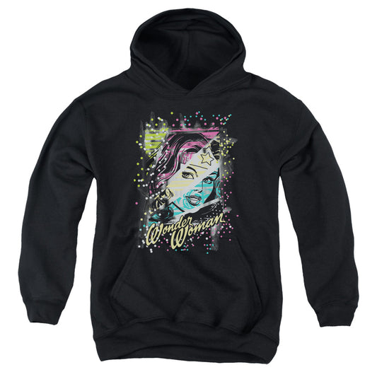 DC Comics Color Block Kids Youth Hoodie Black
