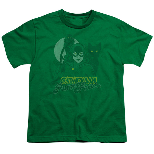 DC Comics Perrfect! Kids Youth T Shirt Kelly Green