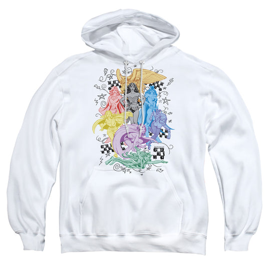 Dc Super Mens Hoodie White Officially Licensed