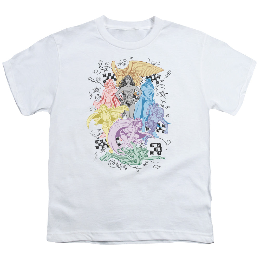 DC Comics Super Kids Youth T Shirt White
