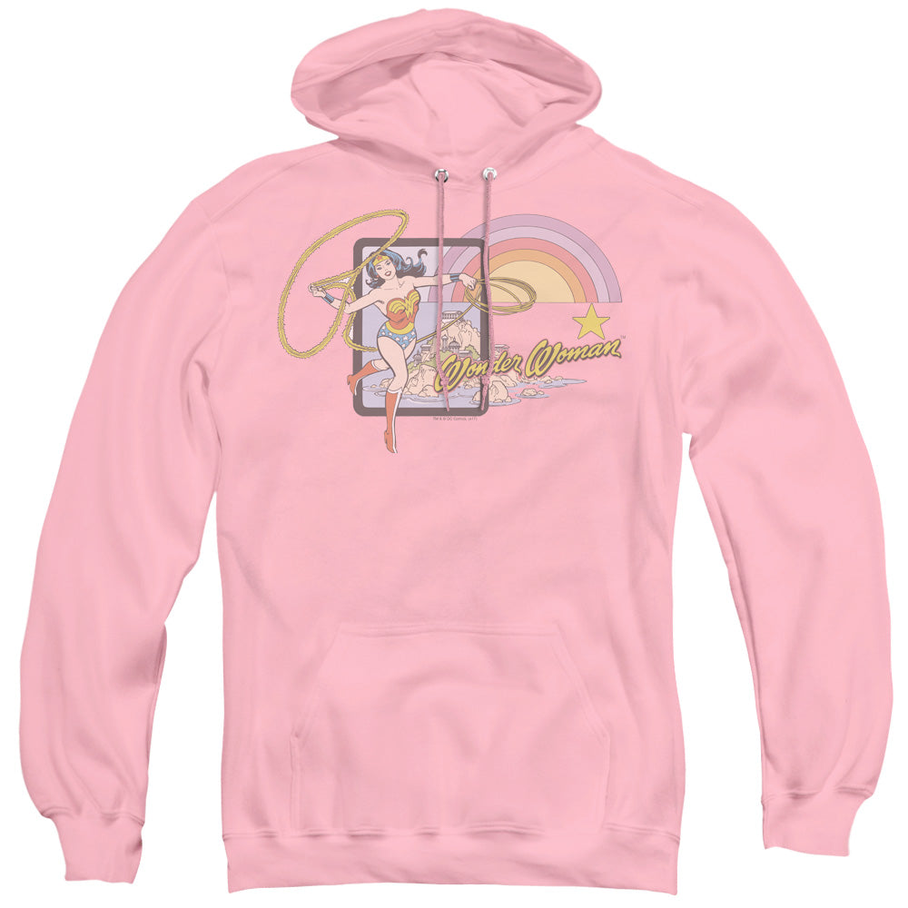 DC Comics Island Princess Mens Hoodie Pink
