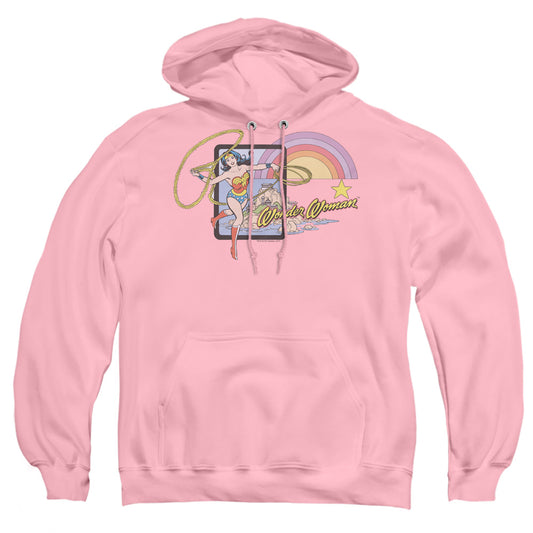 Dc Island Princess Mens Hoodie Pink Officially Licensed