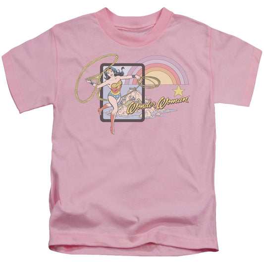 DC Comics Island Princess Juvenile Kids Youth T Shirt Pink 