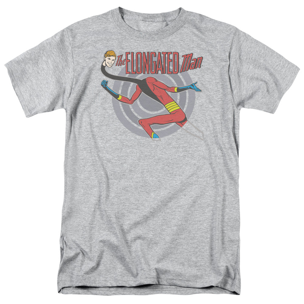 DC Comics Elongated Man Mens T Shirt Athletic Heather