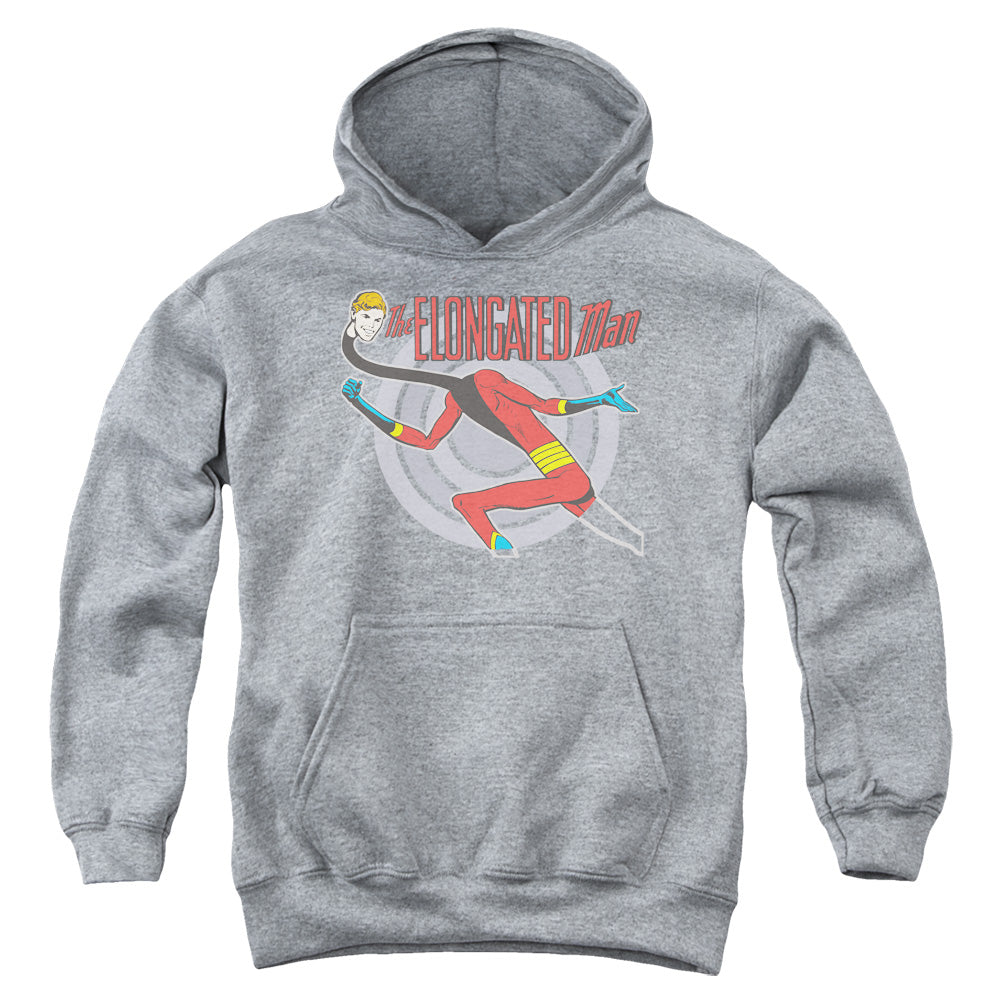 DC Comics Elongated Man Kids Youth Hoodie Heather