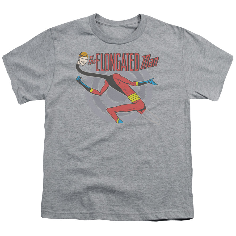 DC Comics Elongated Man Kids Youth T Shirt Athletic Heather