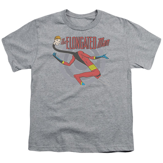DC Comics Elongated Man Kids Youth T Shirt Athletic Heather