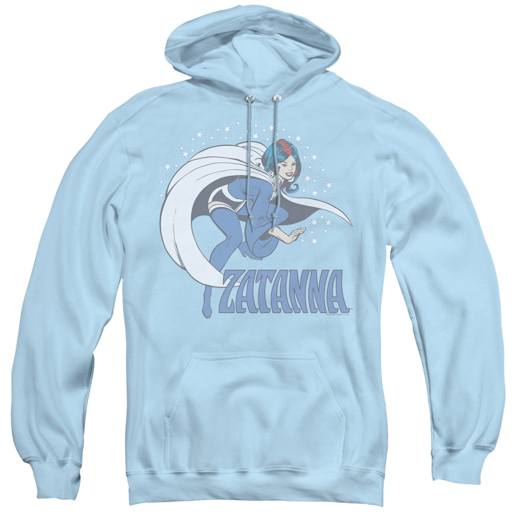 DC Comics Zatanna Mens Hoodie Light Blue