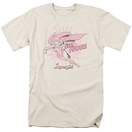 DC Comics Girl Power Mens T Shirt Cream