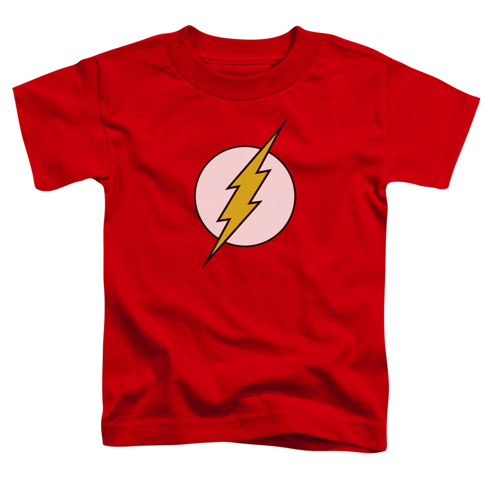 DC Comics Flash Flash Logo Toddler Kids Youth T Shirt Red