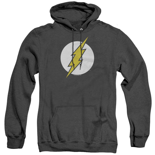 DC Comics Flash Flash Logo Heather Mens Hoodie Black