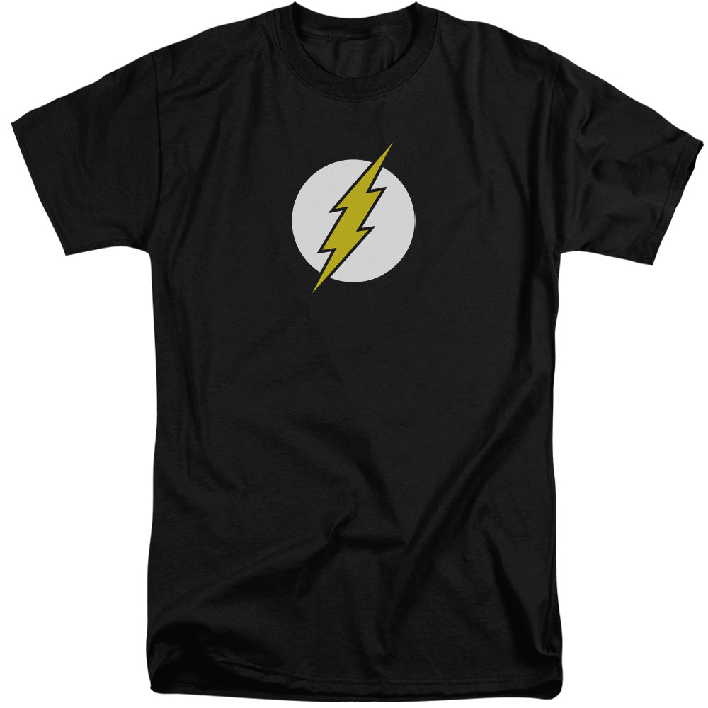 Dc Flash Flash Logo Mens Tall T Shirt Black