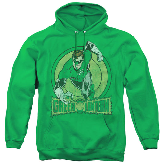 DC Comics Green Lantern Mens Hoodie Kelly Green