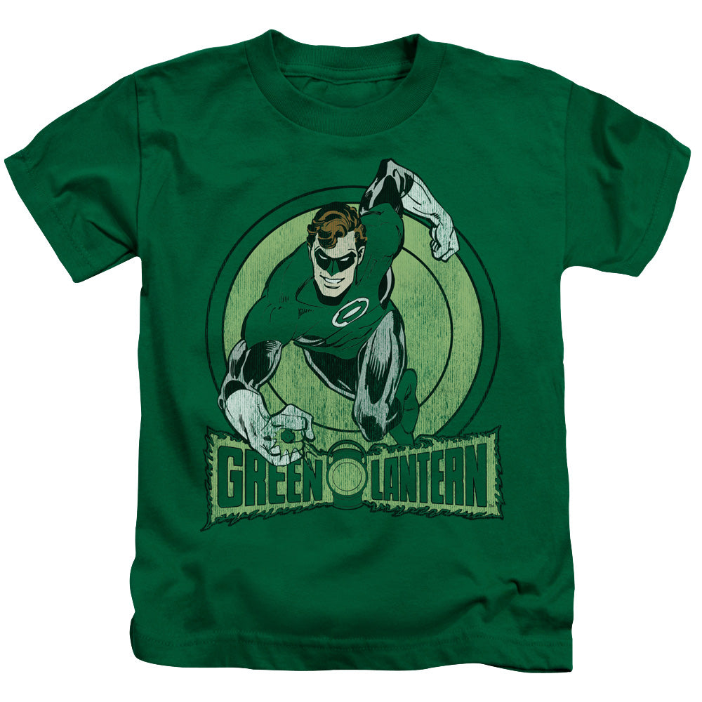 DC Comics Green Lantern Juvenile Kids Youth T Shirt Kelly Green 