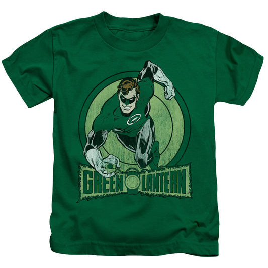 DC Comics Green Lantern Juvenile Kids Youth T Shirt Kelly Green 
