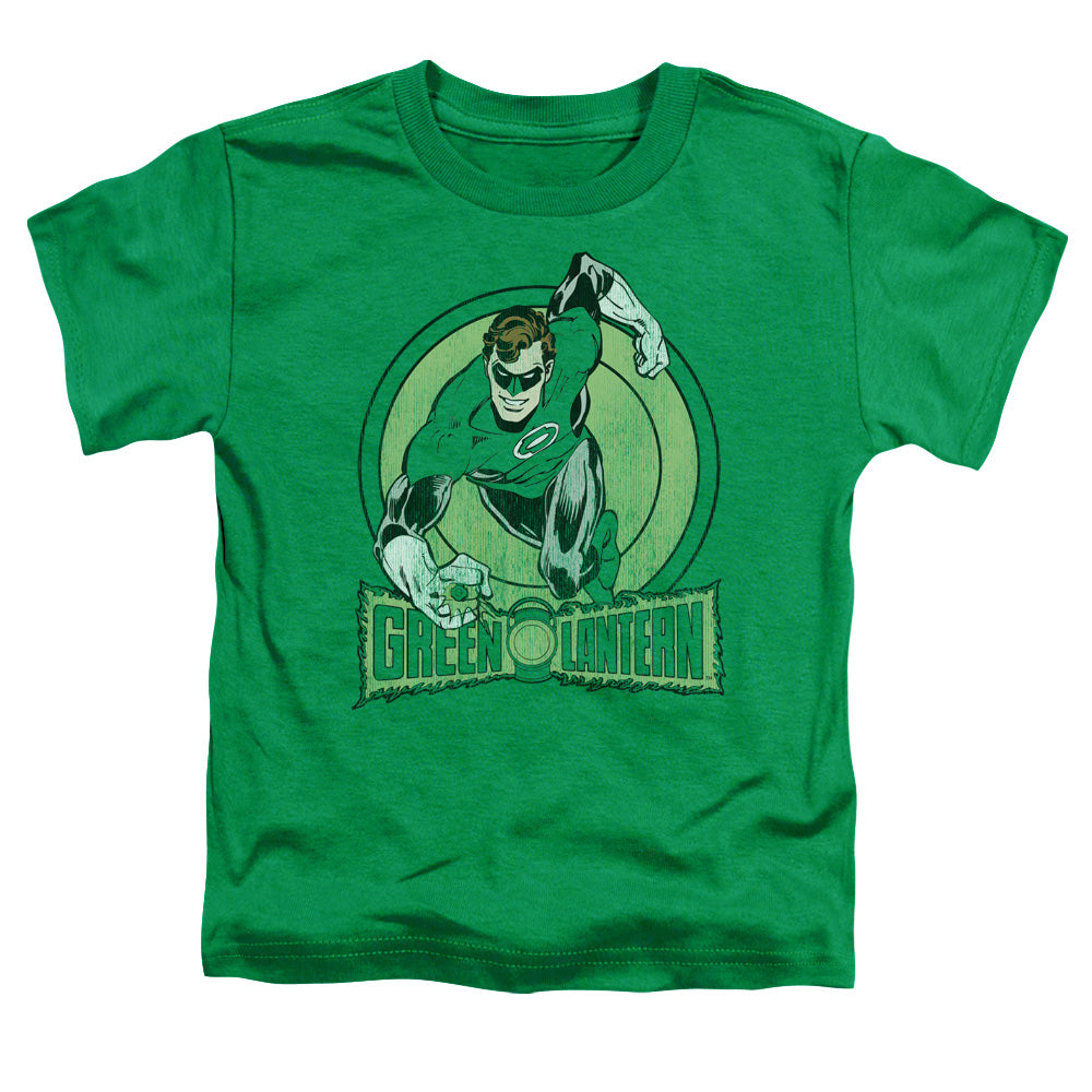DC Comics Green Lantern Toddler Kids Youth T Shirt Kelly Green