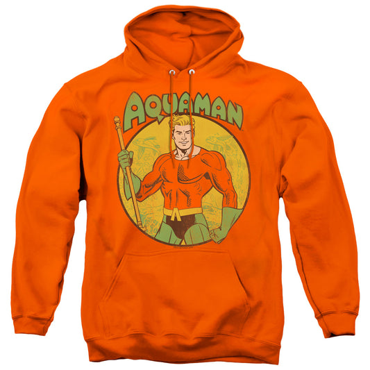 DC Comics Aquaman Mens Hoodie Orange