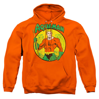 Dc Aquaman Mens Hoodie Orange