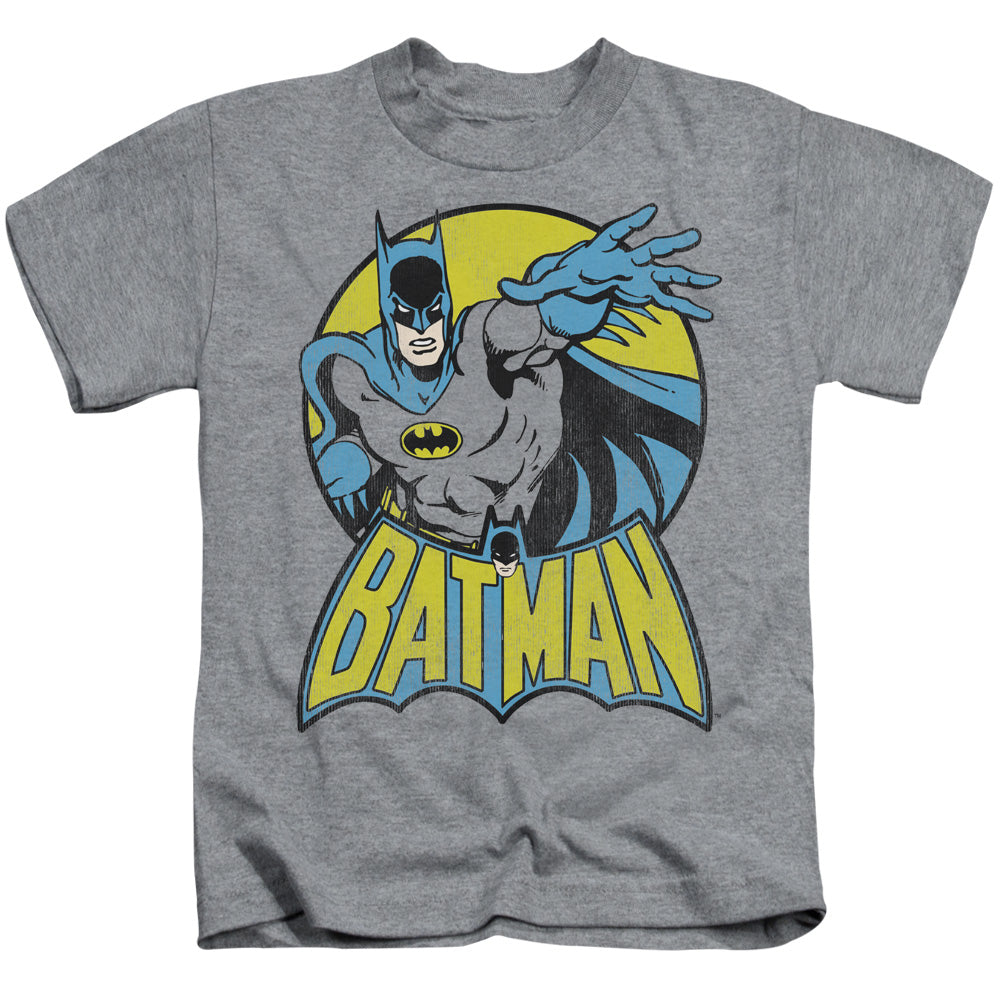 DC Comics Batman Juvenile Kids Youth T Shirt Athletic Heather 