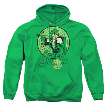 Dc Green Arrow Mens Hoodie Kelly Green Officially Licensed