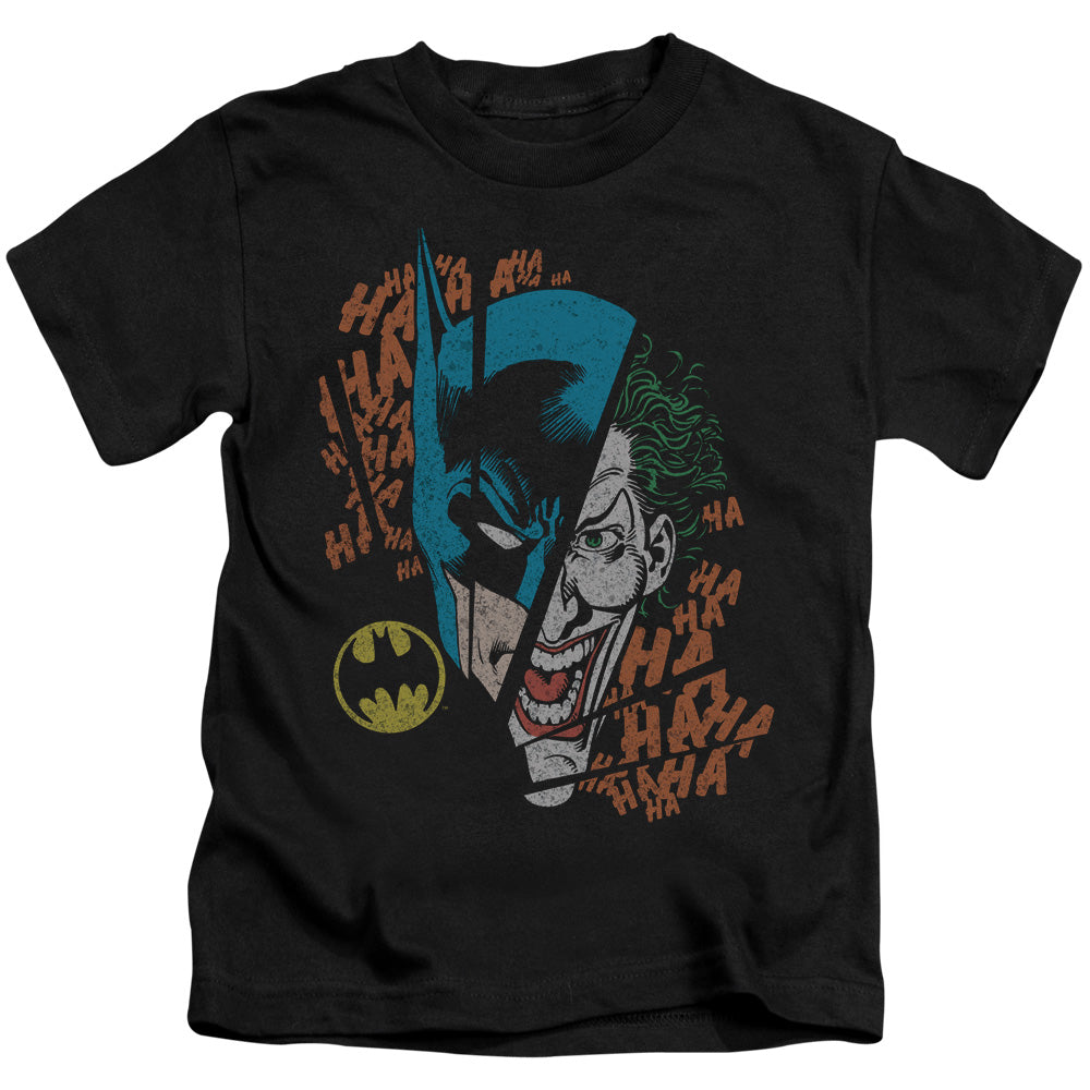DC Comics Broken Visage Juvenile Kids Youth T Shirt Black 