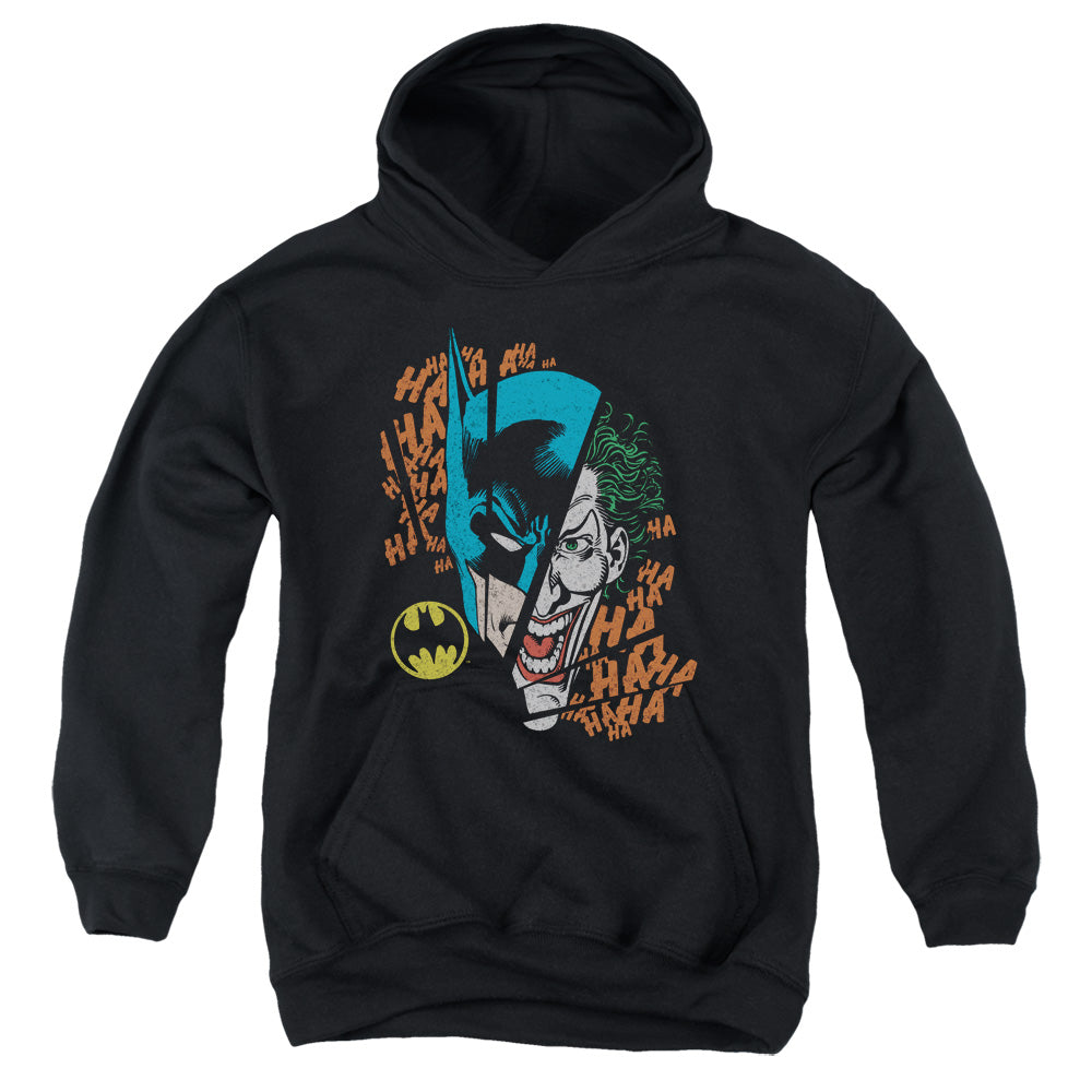 DC Comics Broken Visage Kids Youth Hoodie Black