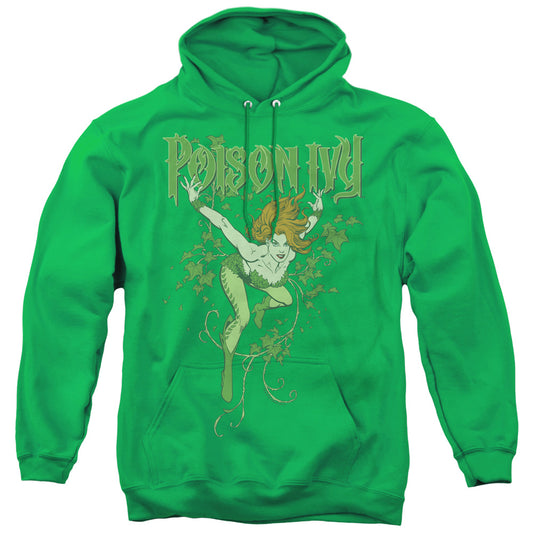 DC Comics Poison Ivy Mens Hoodie Kelly Green