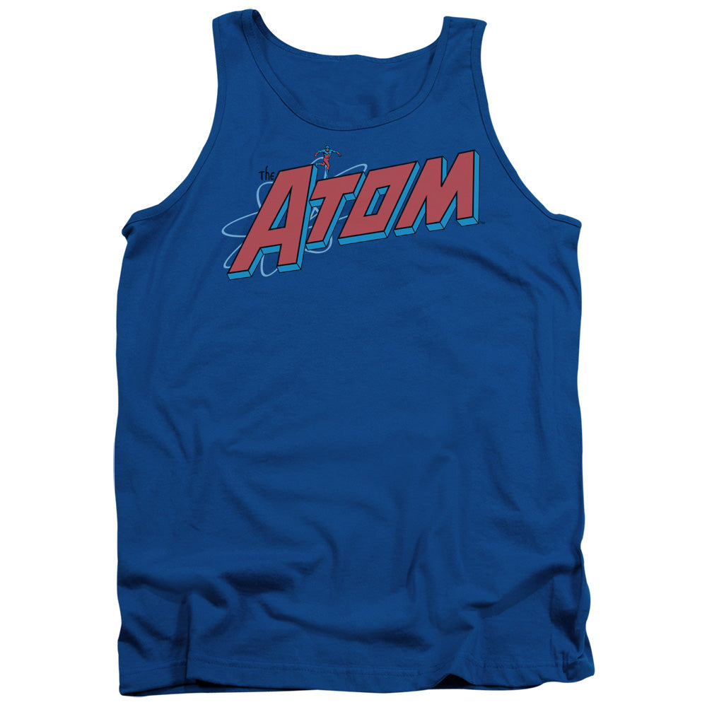 DC Comics the Atom Mens Tank Top Shirt Royal Blue