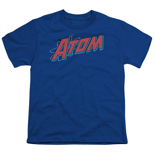 DC Comics the Atom Kids Youth T Shirt Royal Blue