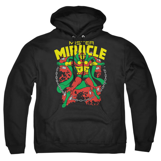 Dc Mr Miracle Mens Hoodie Black Officially Licensed