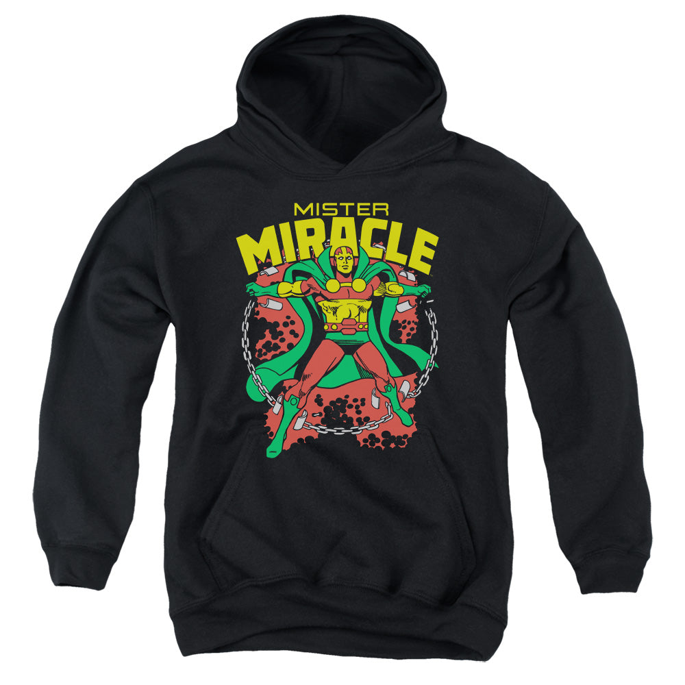 DC Comics Mr Miracle Kids Youth Hoodie Black