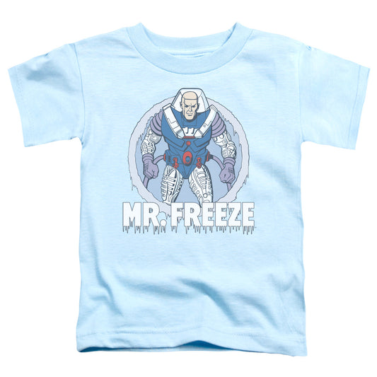 DC Comics Mr Freeze Toddler Kids Youth T Shirt Light Blue