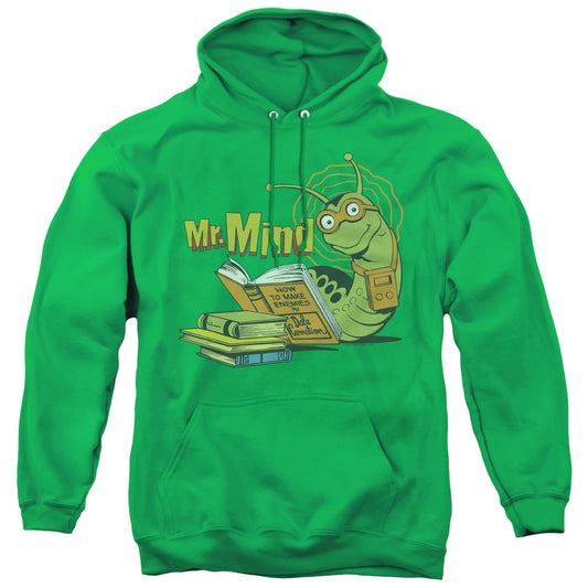 DC Comics Mr Mind Mens Hoodie Kelly Green