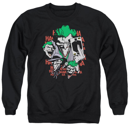 DC Comics Four of a Kind Mens Crewneck Sweatshirt Black