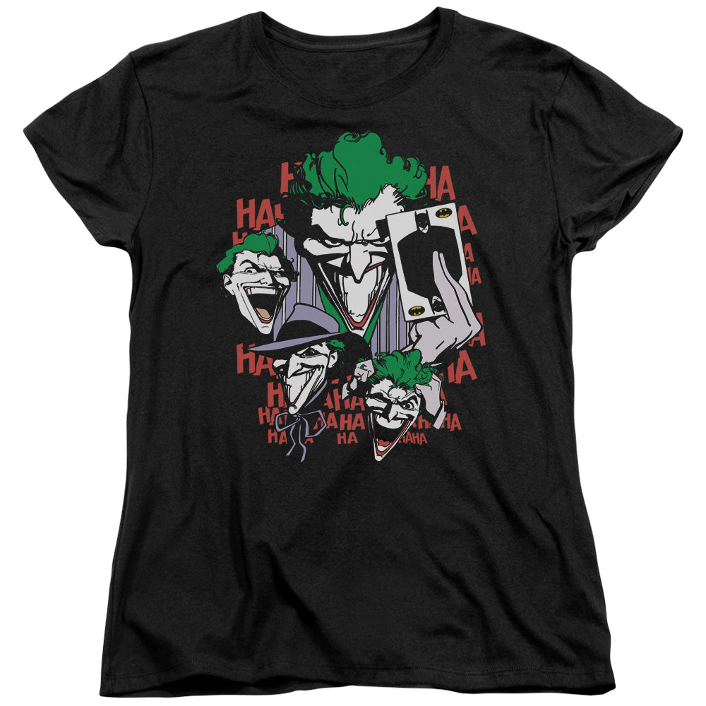 DC Comics Four of a Kind Womens T Shirt Black
