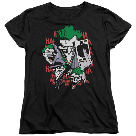DC Comics Four of a Kind Womens T Shirt Black