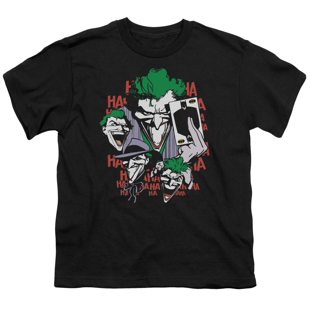DC Comics Four of a Kind Kids Youth T Shirt Black