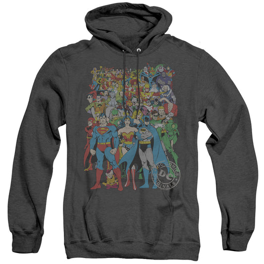 DC Comics Original Universe Heather Mens Hoodie Black
